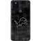 NFL Detroit Lions Black & White Google Pixel 5a Skin